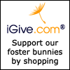 Support our rabbits by shopping at iGive